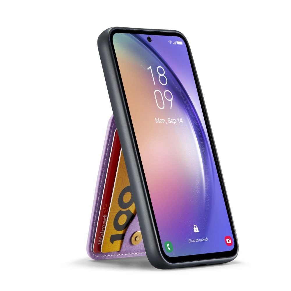 Samsung Galaxy S23 FE RFID blocking Multi-Slot Case Purple