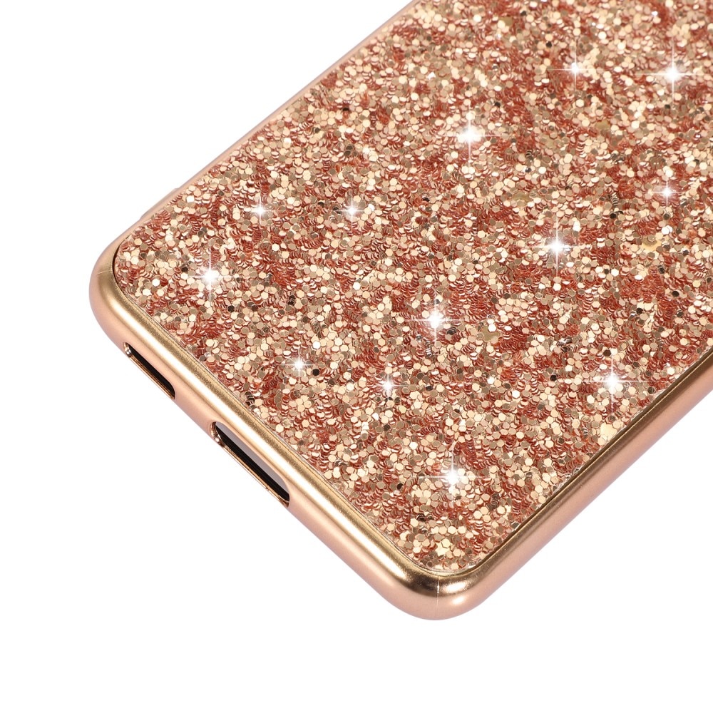 Samsung Galaxy S24 Glitter Case Rose Gold