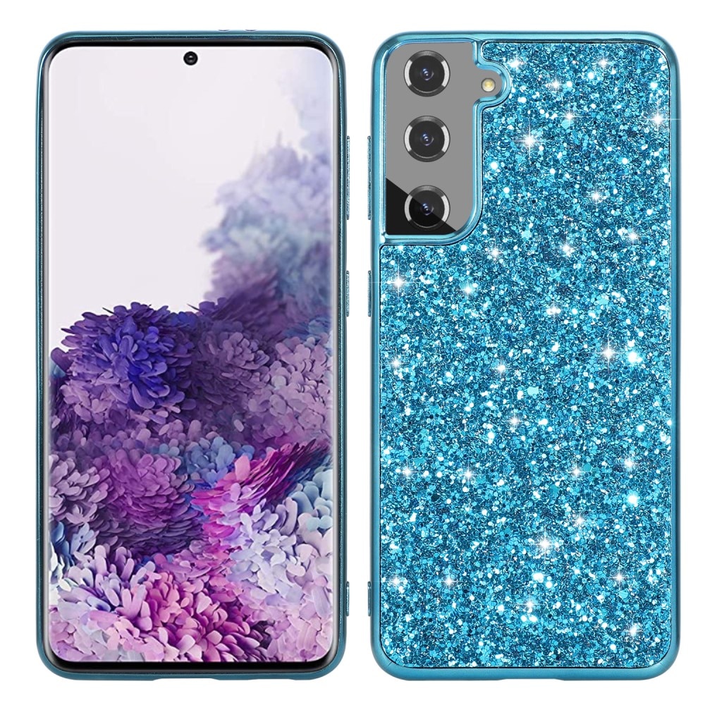 Samsung Galaxy S24 Glitter Case Blue