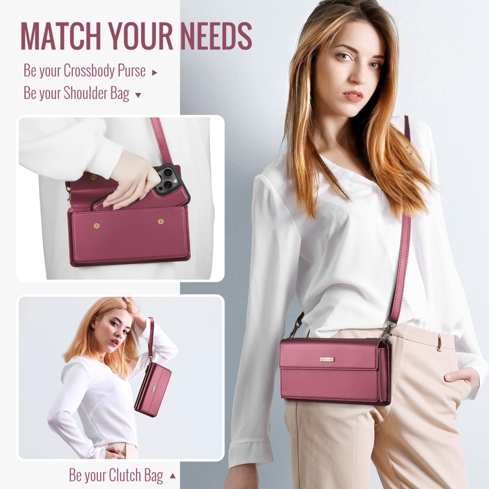 Crossbody Bag Burgundy