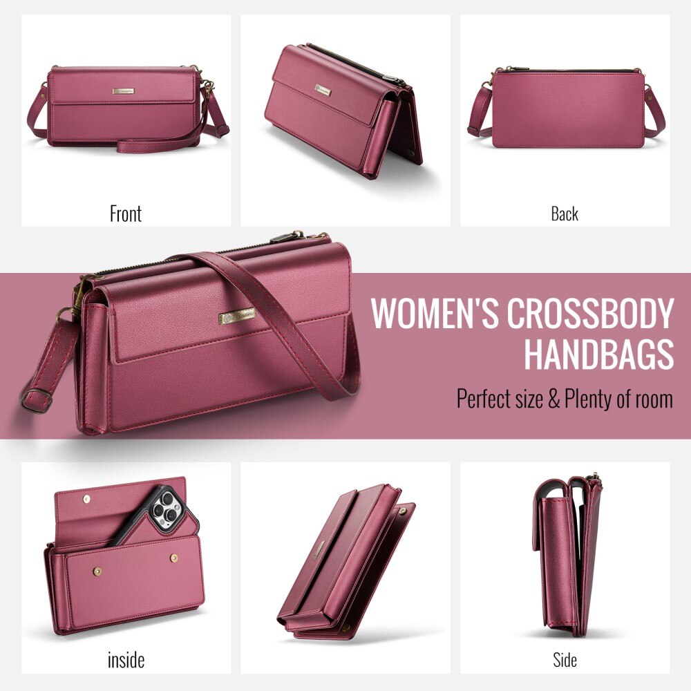 Crossbody Bag Burgundy