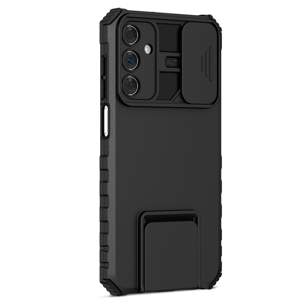 Samsung Galaxy A15 Kickstand Case w. Camera Protector Black