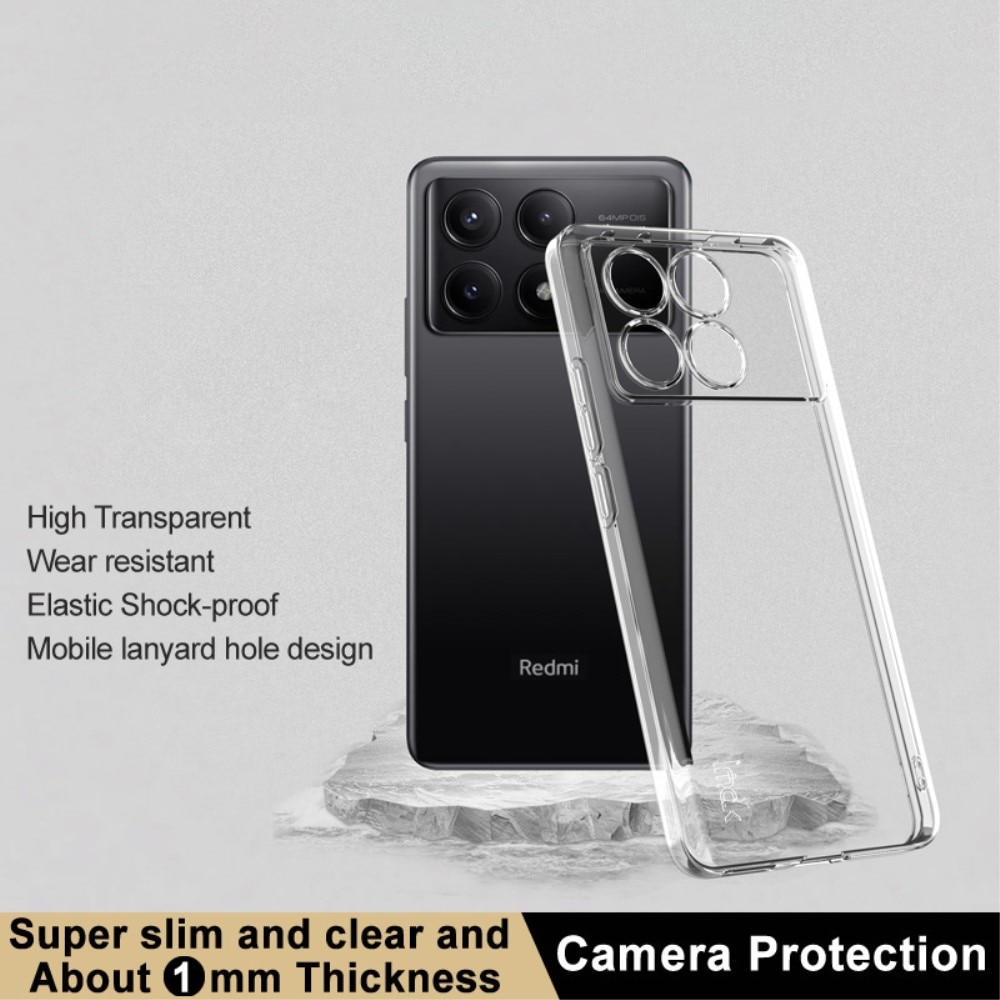 Xiaomi Poco X6 Pro TPU Case Crystal Clear