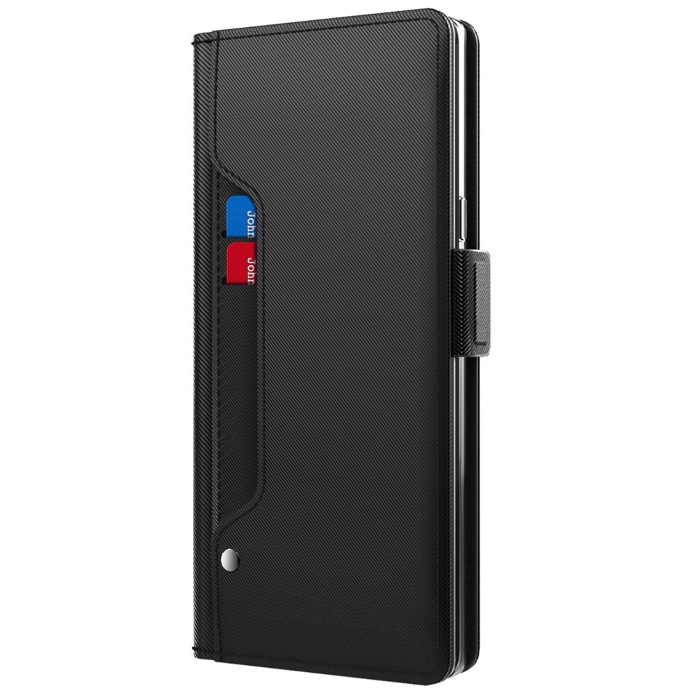 Samsung Galaxy S24 Ultra Wallet Case Mirror Black