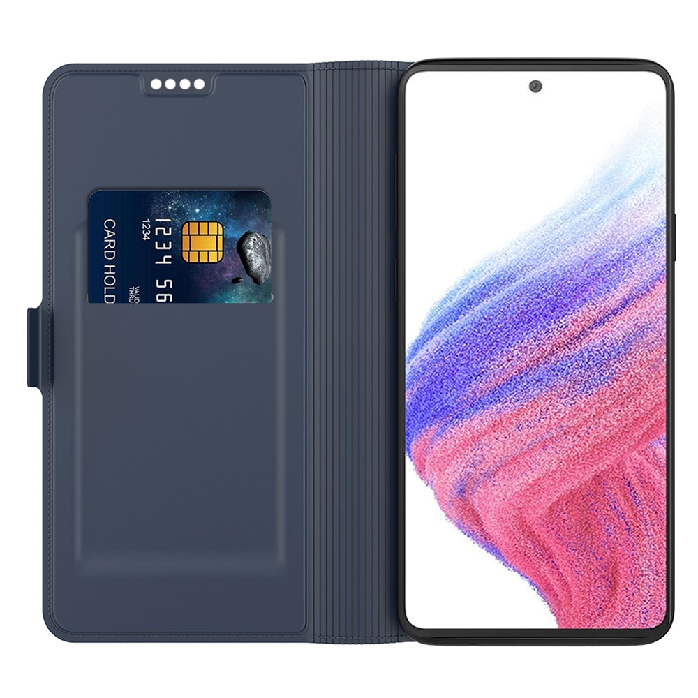 Samsung Galaxy S24 Slim Card Wallet Blue