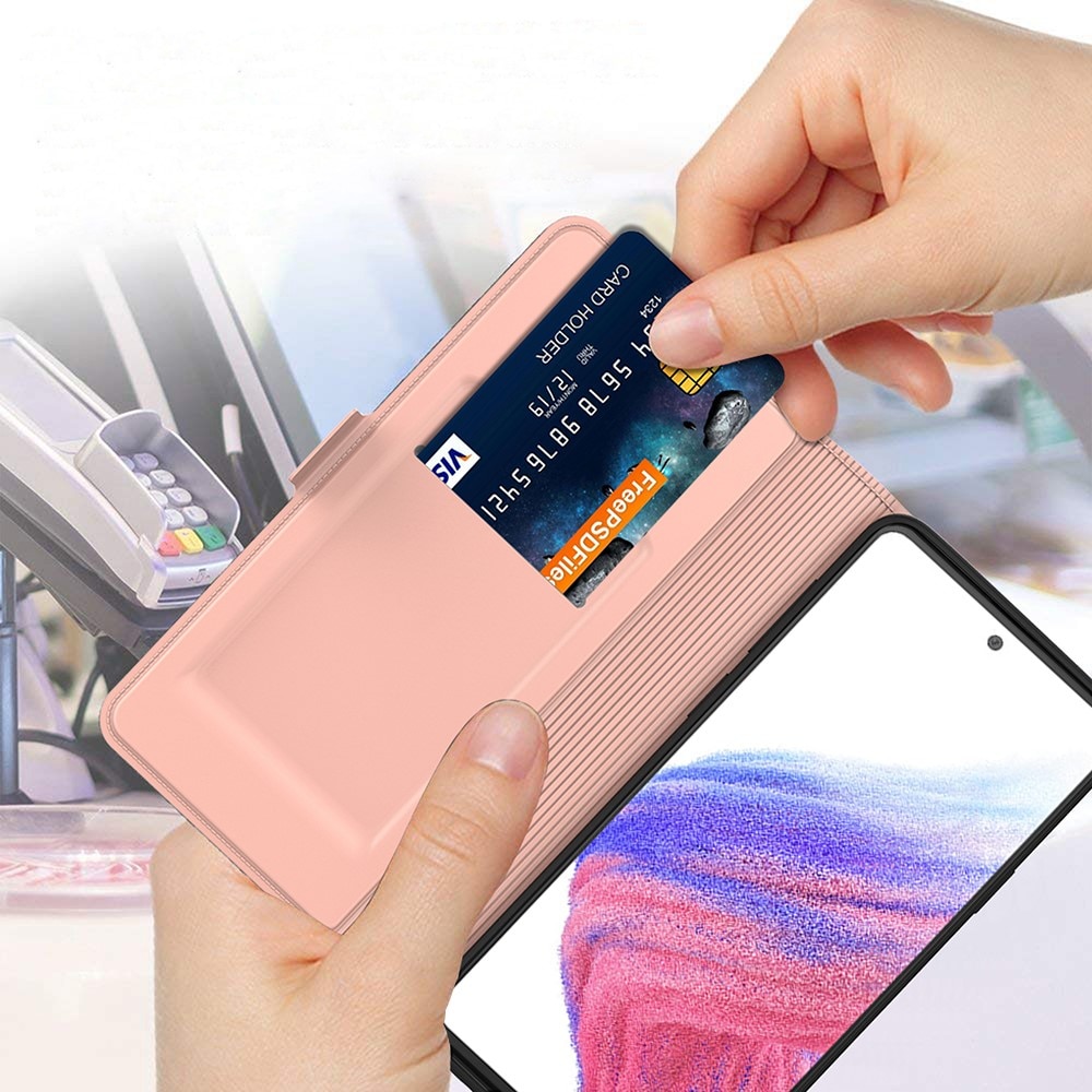 Samsung Galaxy S24 Ultra Slim Card Wallet Rose Gold