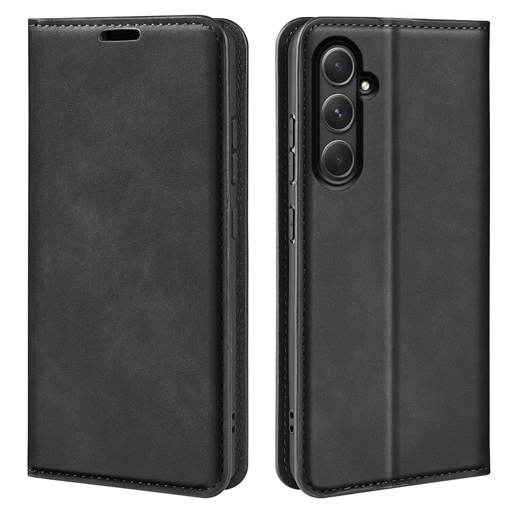 Samsung Galaxy A55 Slim Wallet Case Black