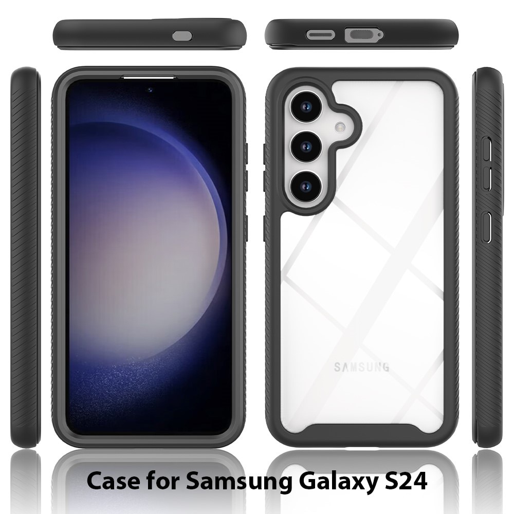 Samsung Galaxy S24 Full Cover Case Black