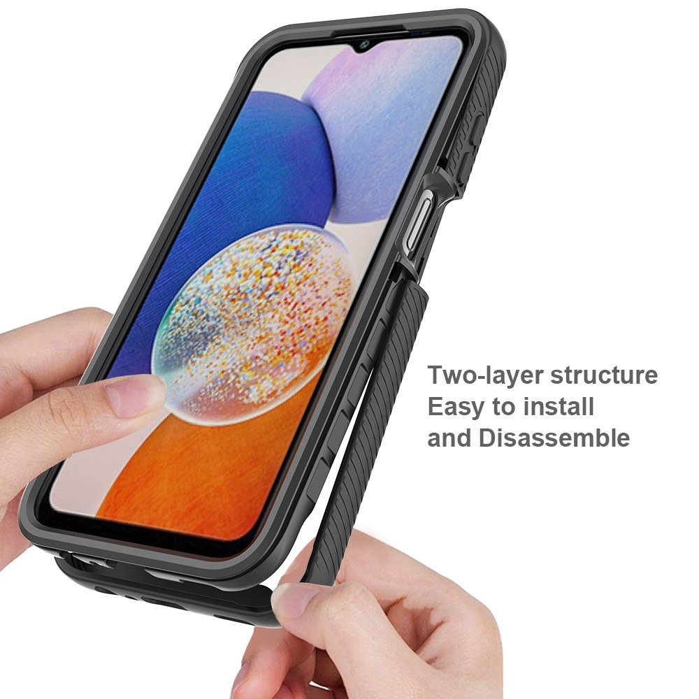 Samsung Galaxy A15 Full Cover Case Black
