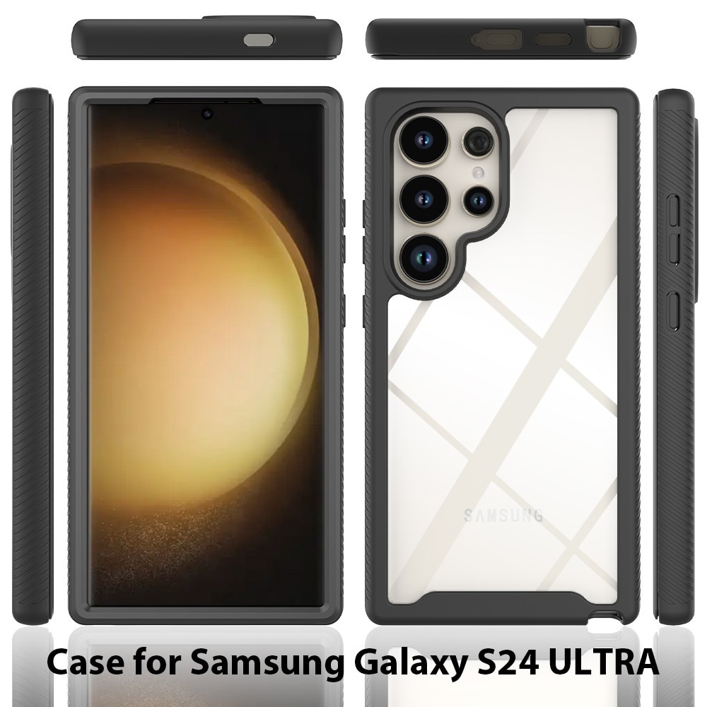 Samsung Galaxy S24 Ultra Full Cover Case Black