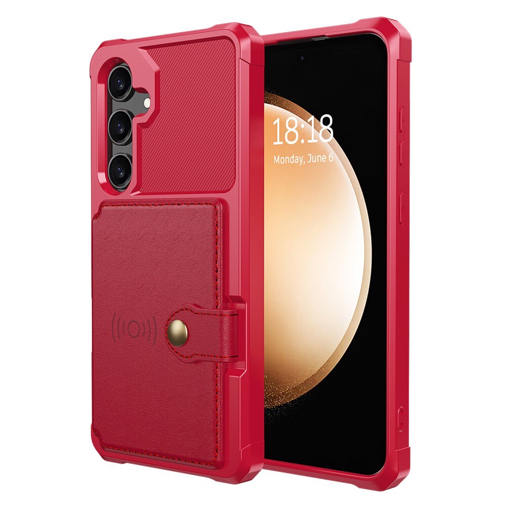 Samsung Galaxy S24 Tough Multi-slot Case Red