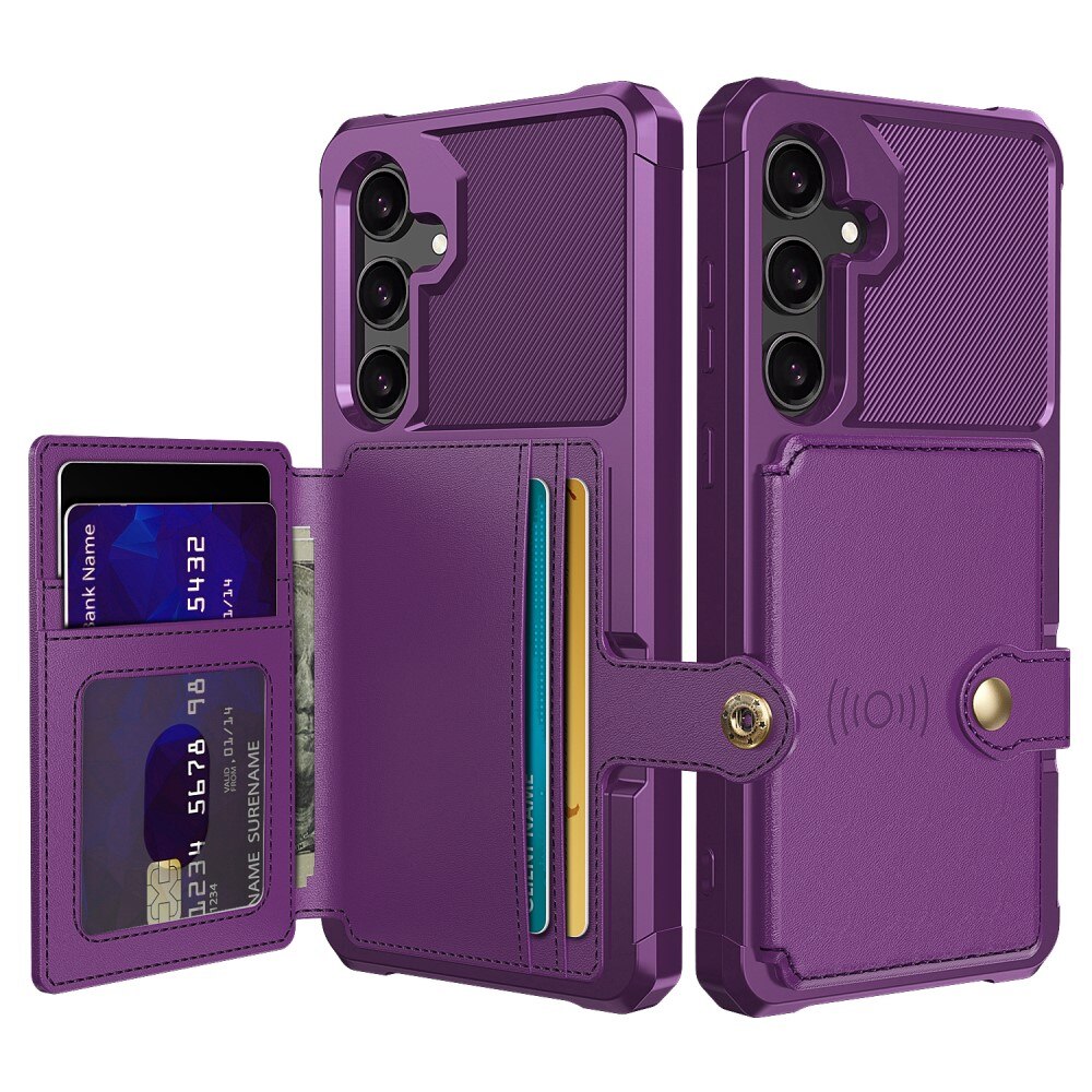 Samsung Galaxy S24 Tough Multi-slot Case Purple