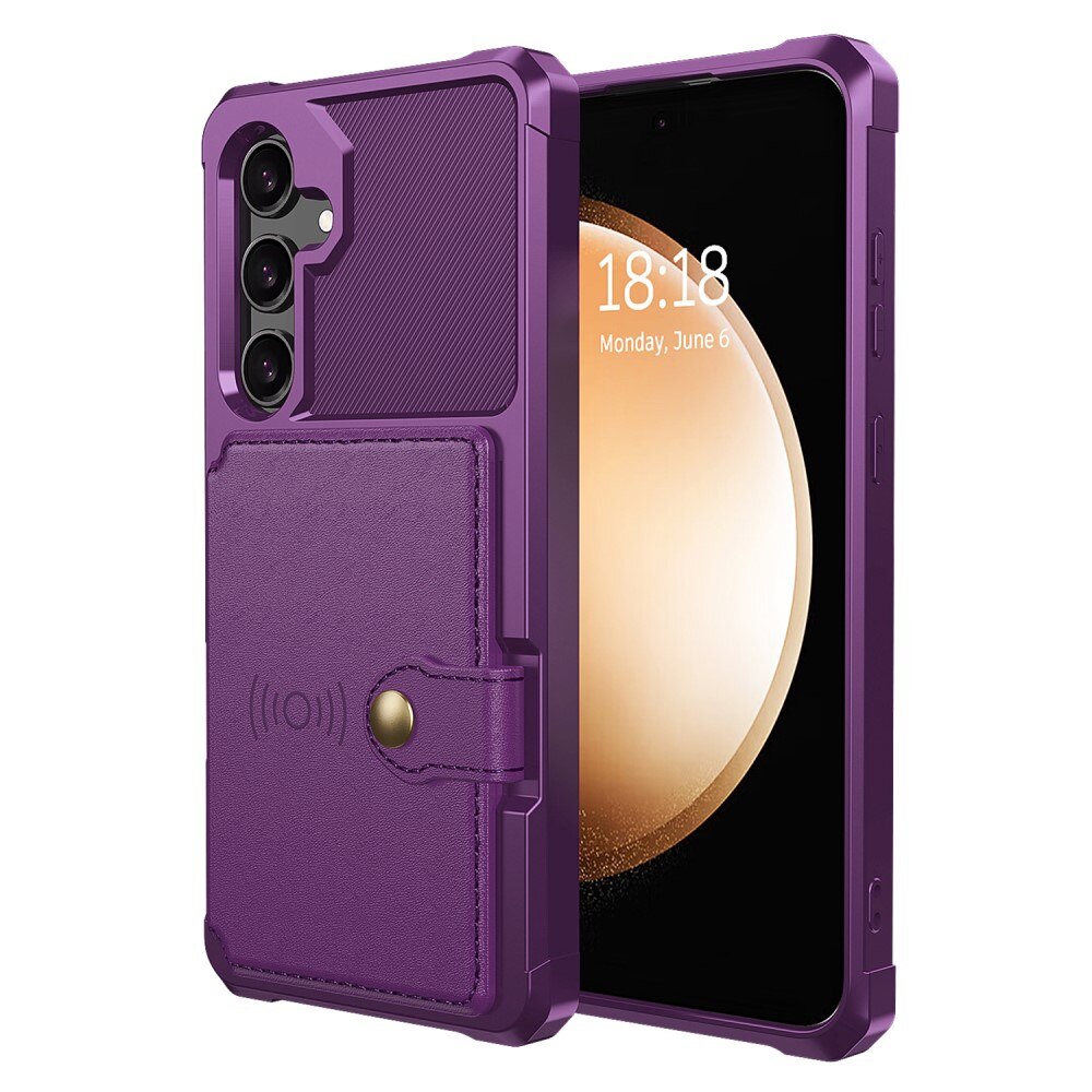 Samsung Galaxy S24 Tough Multi-slot Case Purple