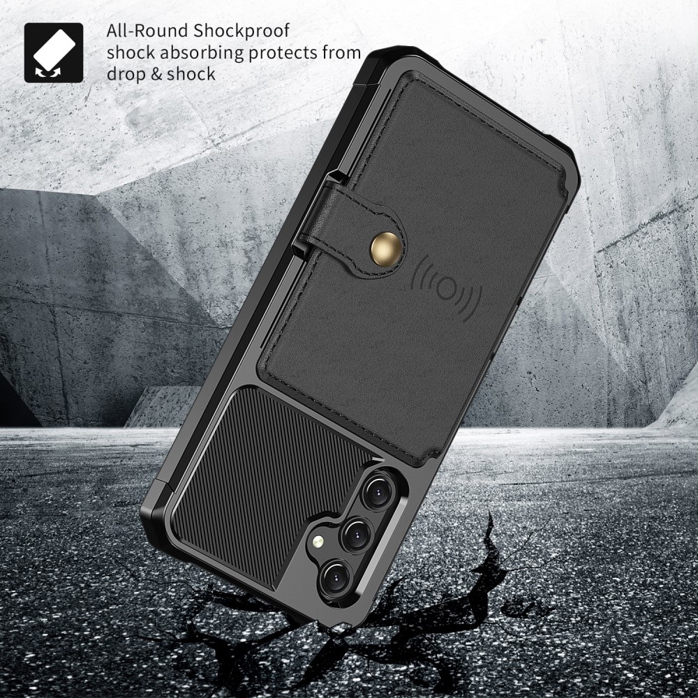 Samsung Galaxy A15 Tough Multi-slot Case Black