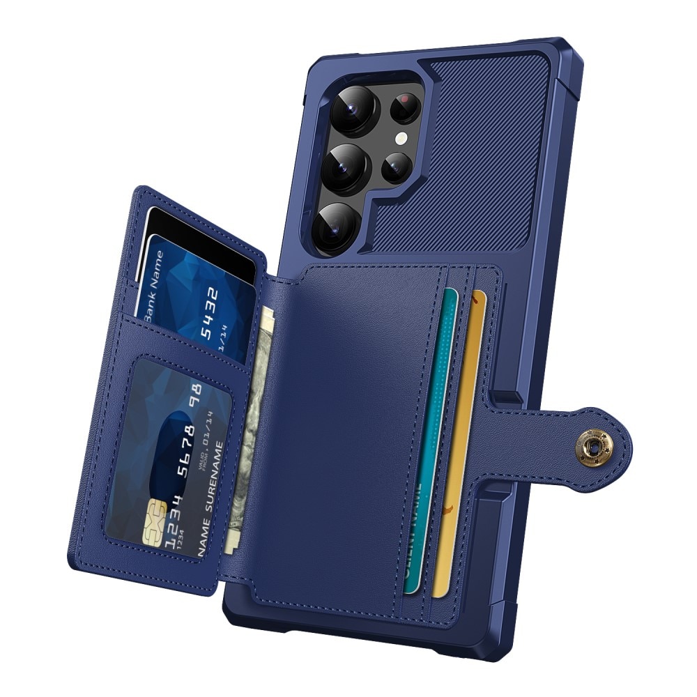 Samsung Galaxy S24 Ultra Tough Multi-slot Case Blue