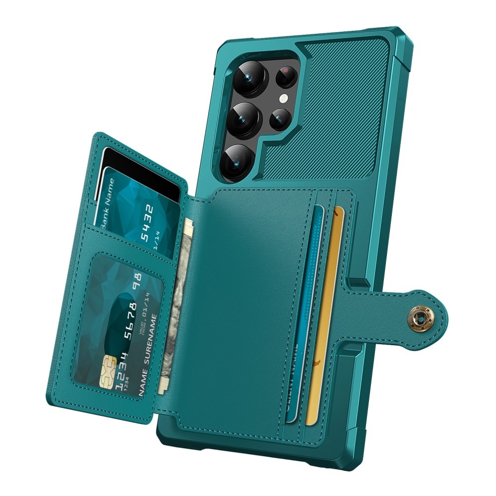 Samsung Galaxy S24 Ultra Tough Multi-slot Case Green