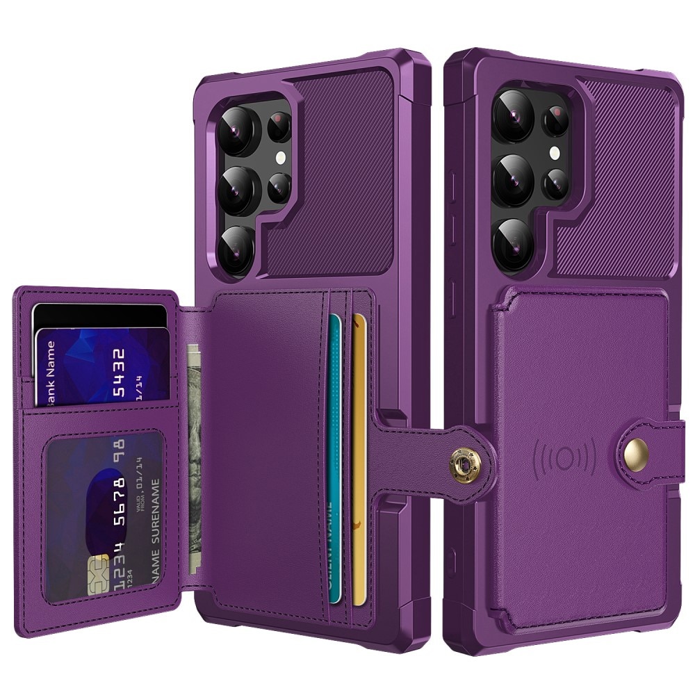 Samsung Galaxy S24 Ultra Tough Multi-slot Case Purple