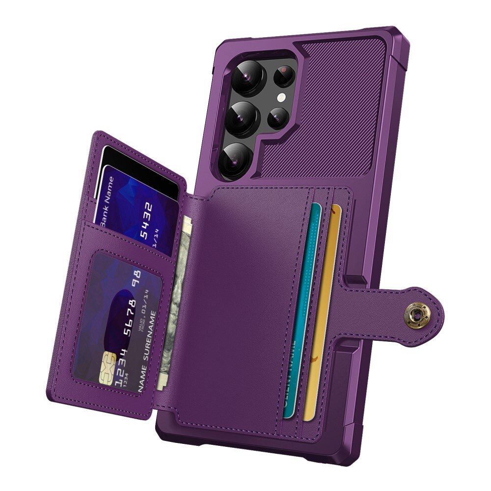 Samsung Galaxy S24 Ultra Tough Multi-slot Case Purple