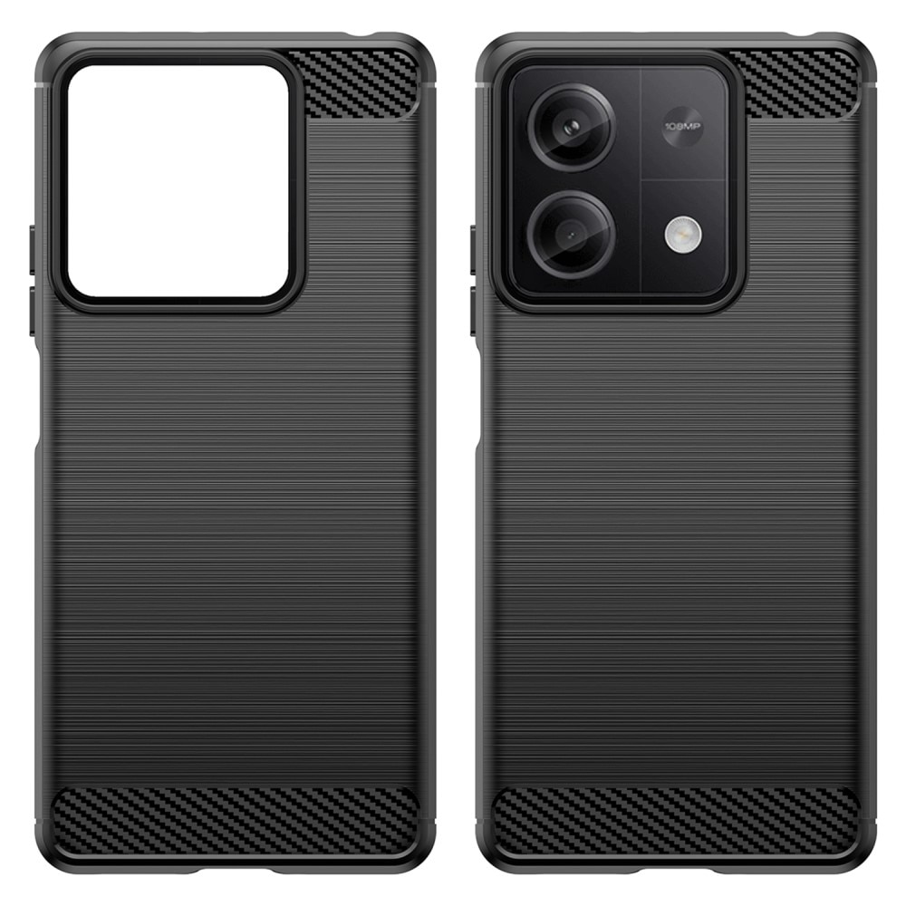 Xiaomi Redmi Note 13 Brushed TPU Case Black