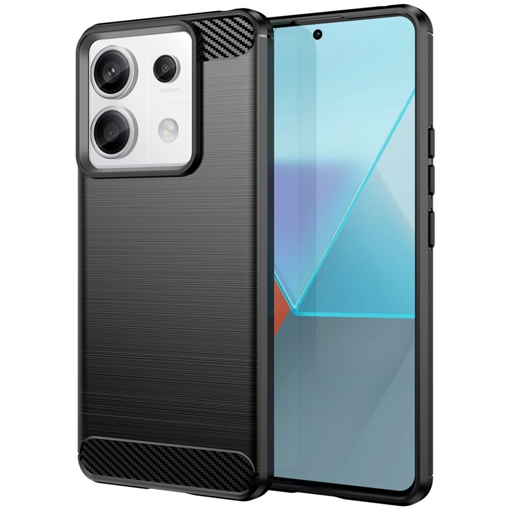 Xiaomi Redmi Note 13 Pro Brushed TPU Case Black