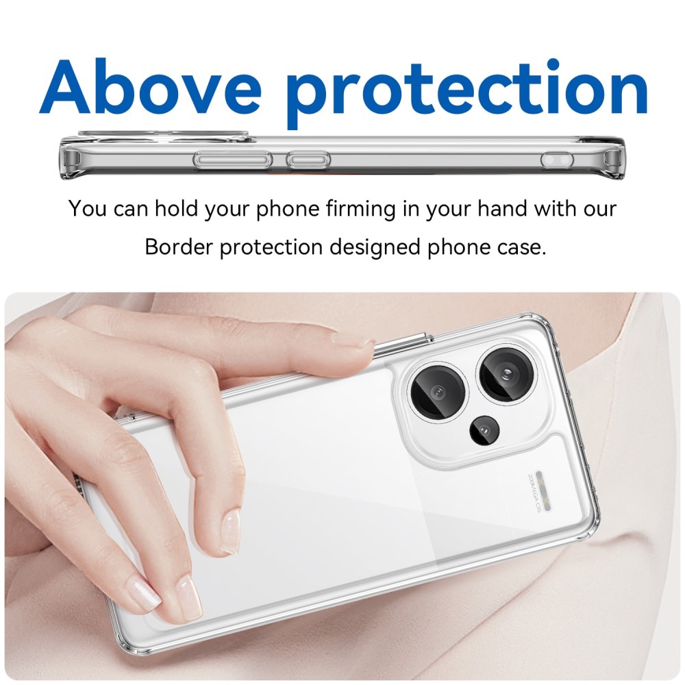 Xiaomi Redmi Note 13 Pro Plus Crystal Hybrid Case Transparent