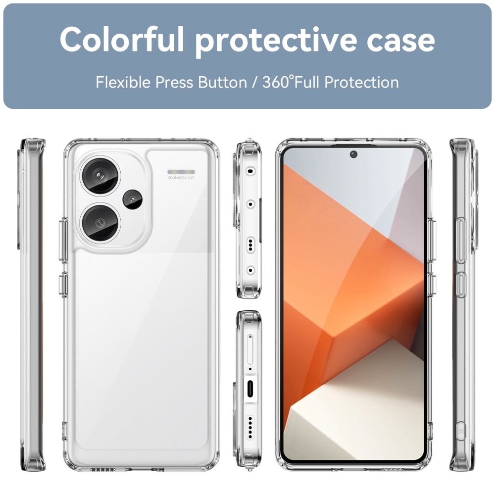 For Xiaomi Redmi Note 13 Pro Plus Cases Cover For Redmi Note 13 12 Pro Plus  transparent Funda Case For Redmi Note 13 Pro Plus