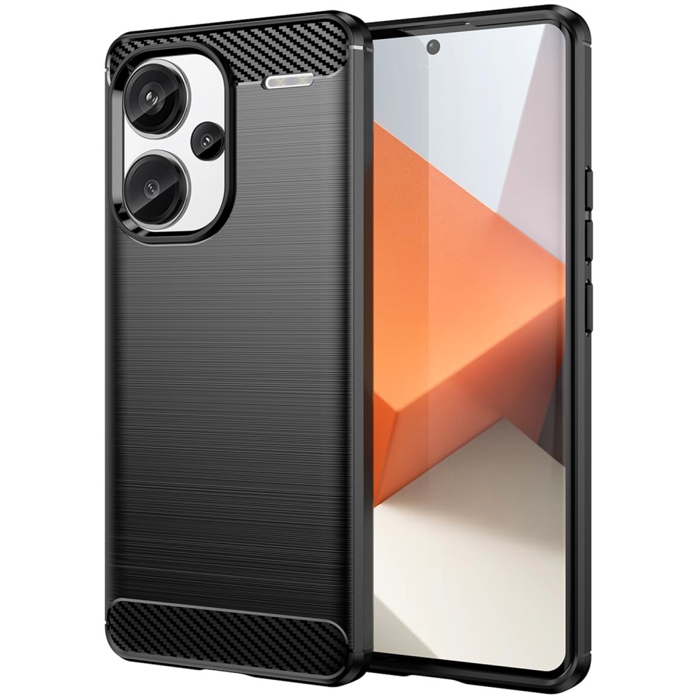 Xiaomi Redmi Note 13 Pro Plus Brushed TPU Case Black