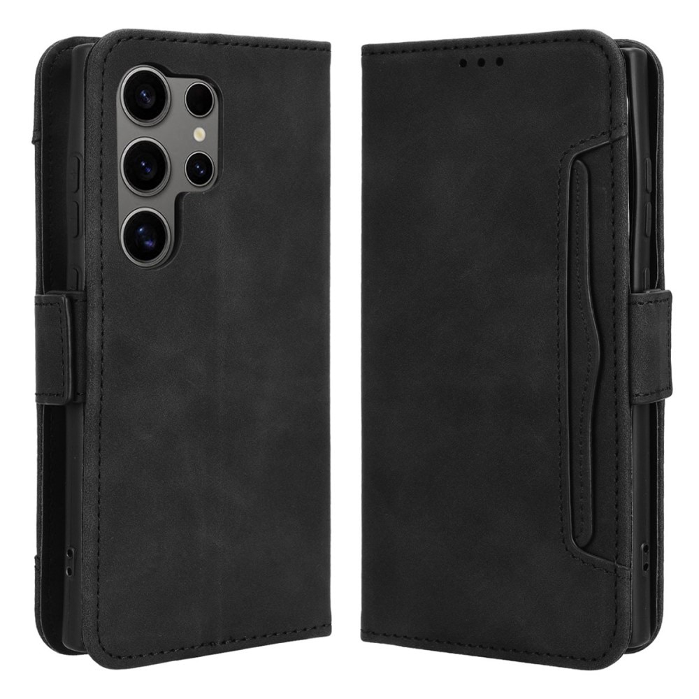 Samsung Galaxy S24 Ultra Multi Wallet Case Black