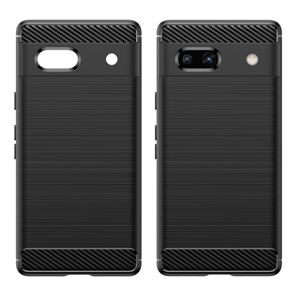 Google Pixel 7a Brushed TPU Case Black