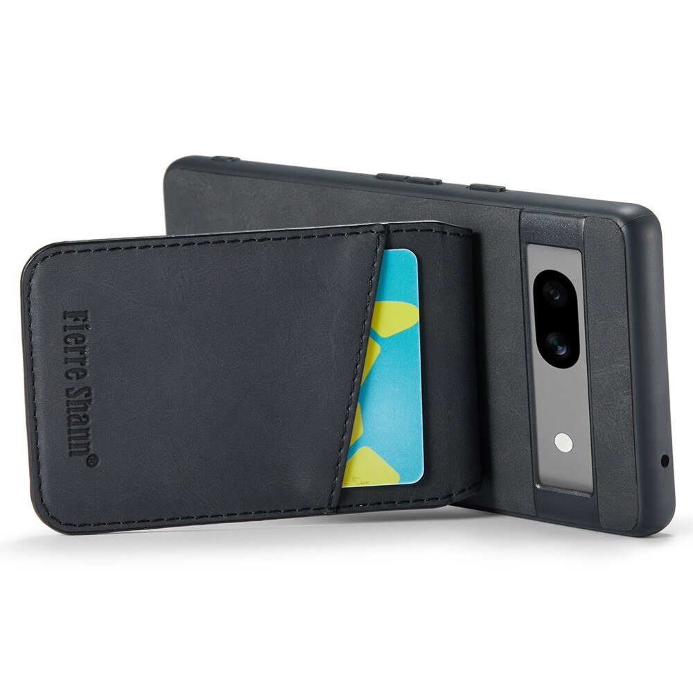 Google Pixel 7a RFID blocking Multi-Slot Case Black