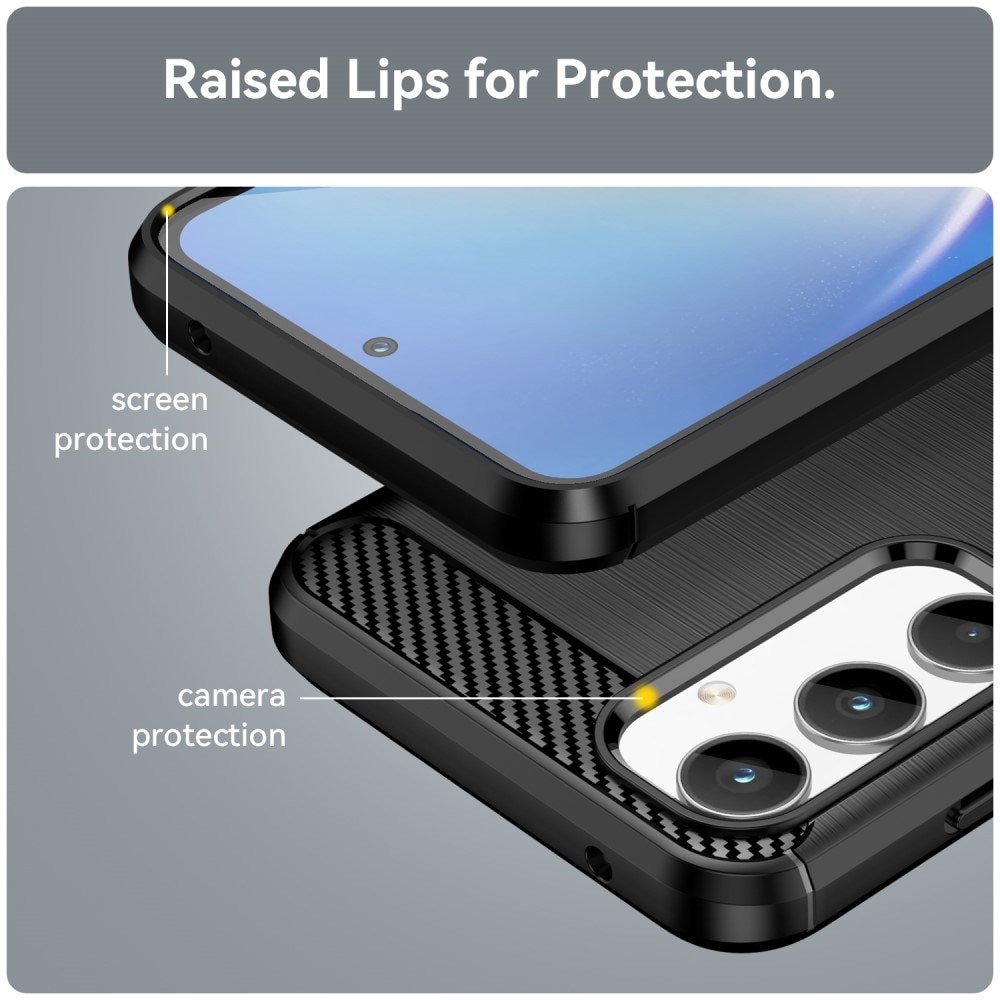 Samsung Galaxy A35 Brushed TPU Case Black