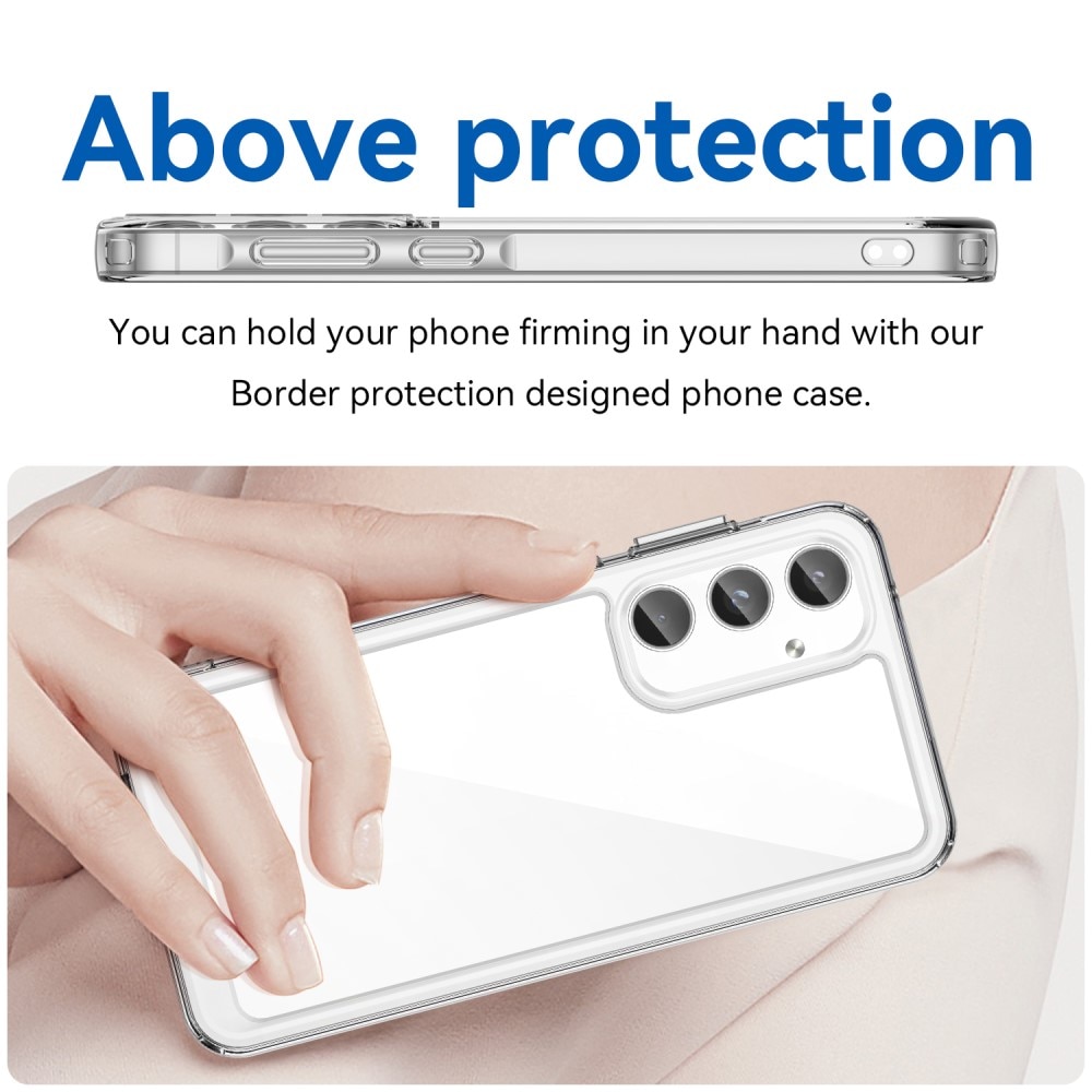 Samsung Galaxy A55 Crystal Hybrid Case Transparent