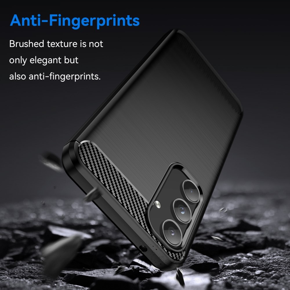 Samsung Galaxy A55 Brushed TPU Case Black