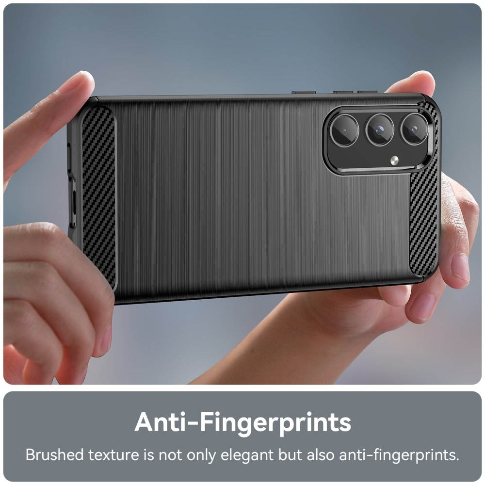 Samsung Galaxy A55 Brushed TPU Case Black