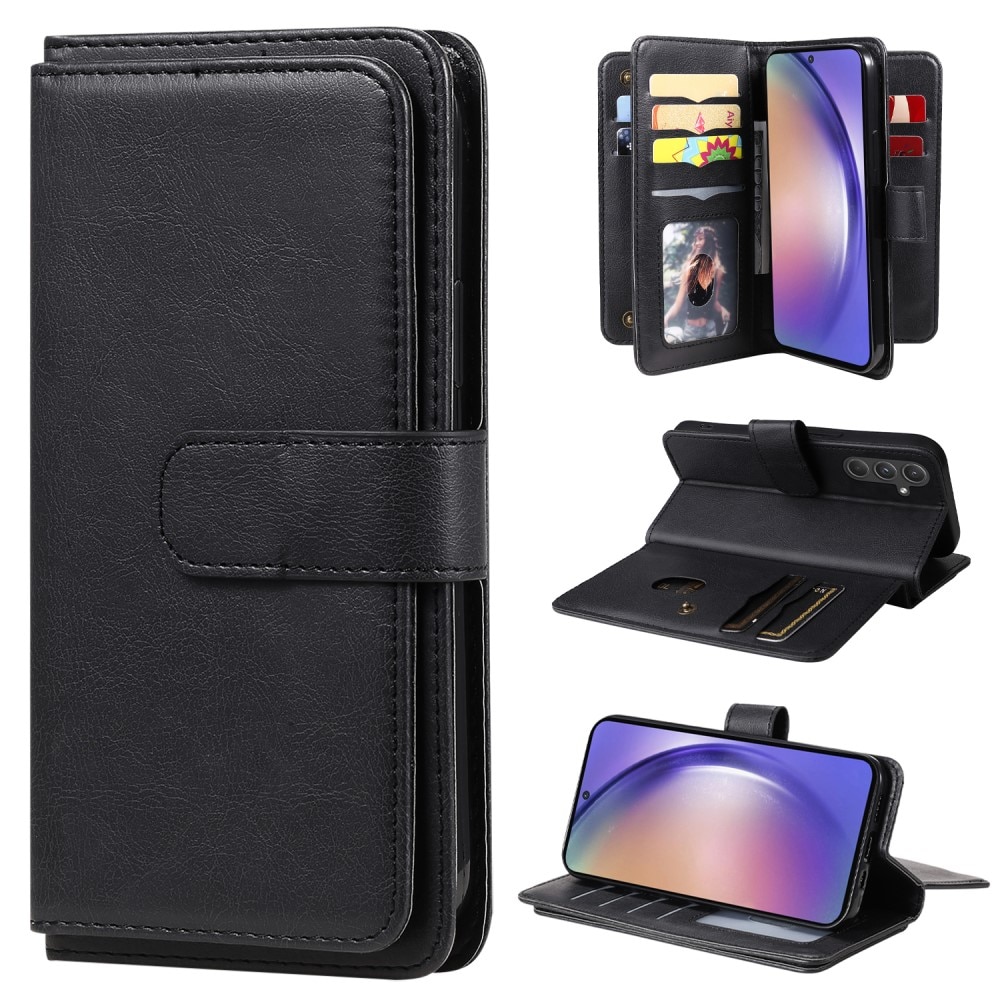 Samsung Galaxy A55 Wallet Cover Multi-slot Black