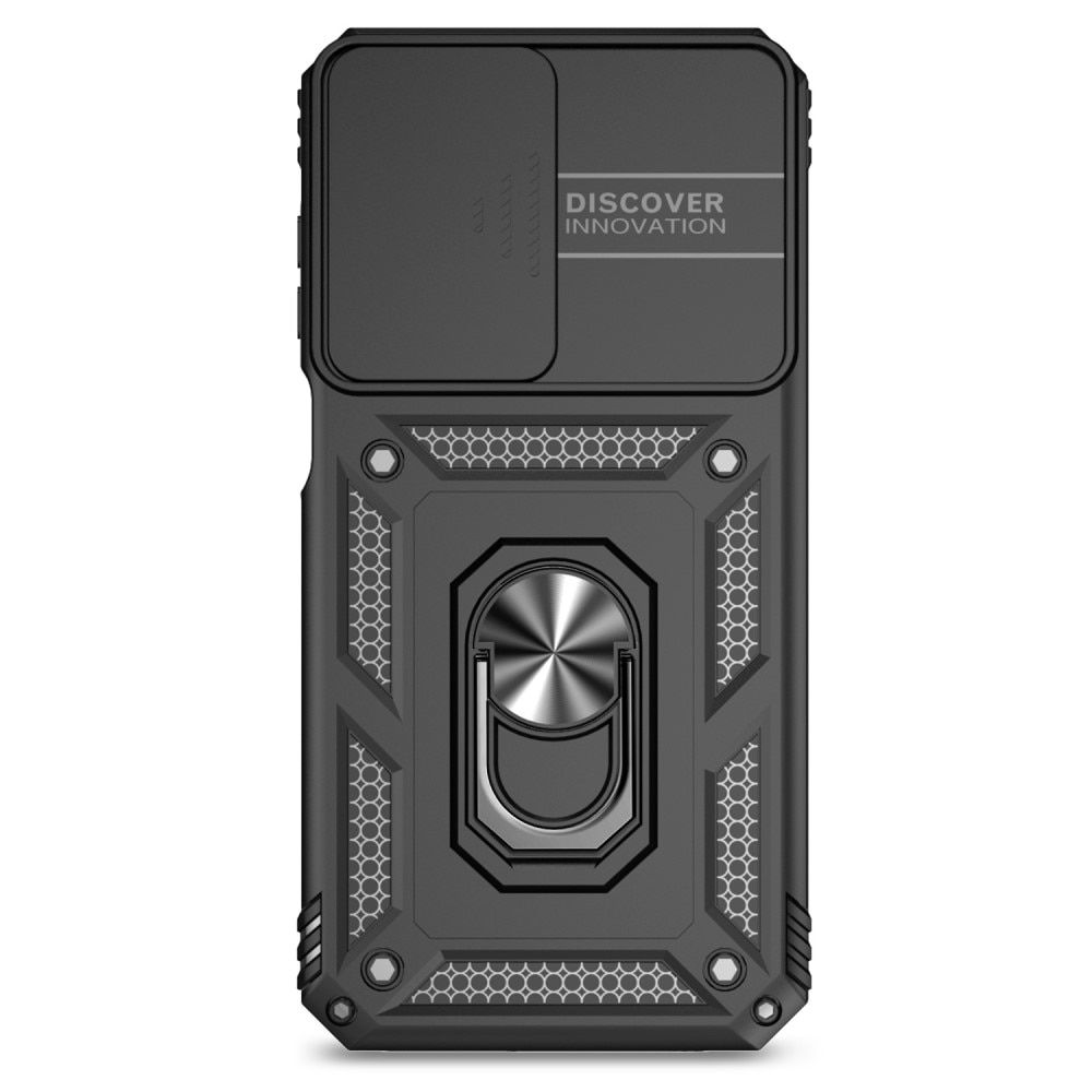 Samsung Galaxy A15 Hybrid Case Tech Ring w. Camera Protector Black