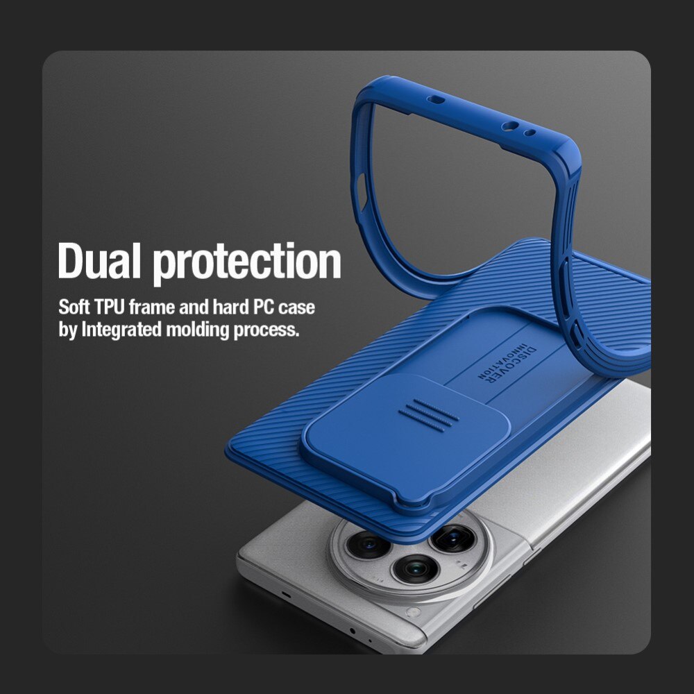  OnePlus 12 CamShield Case Blue