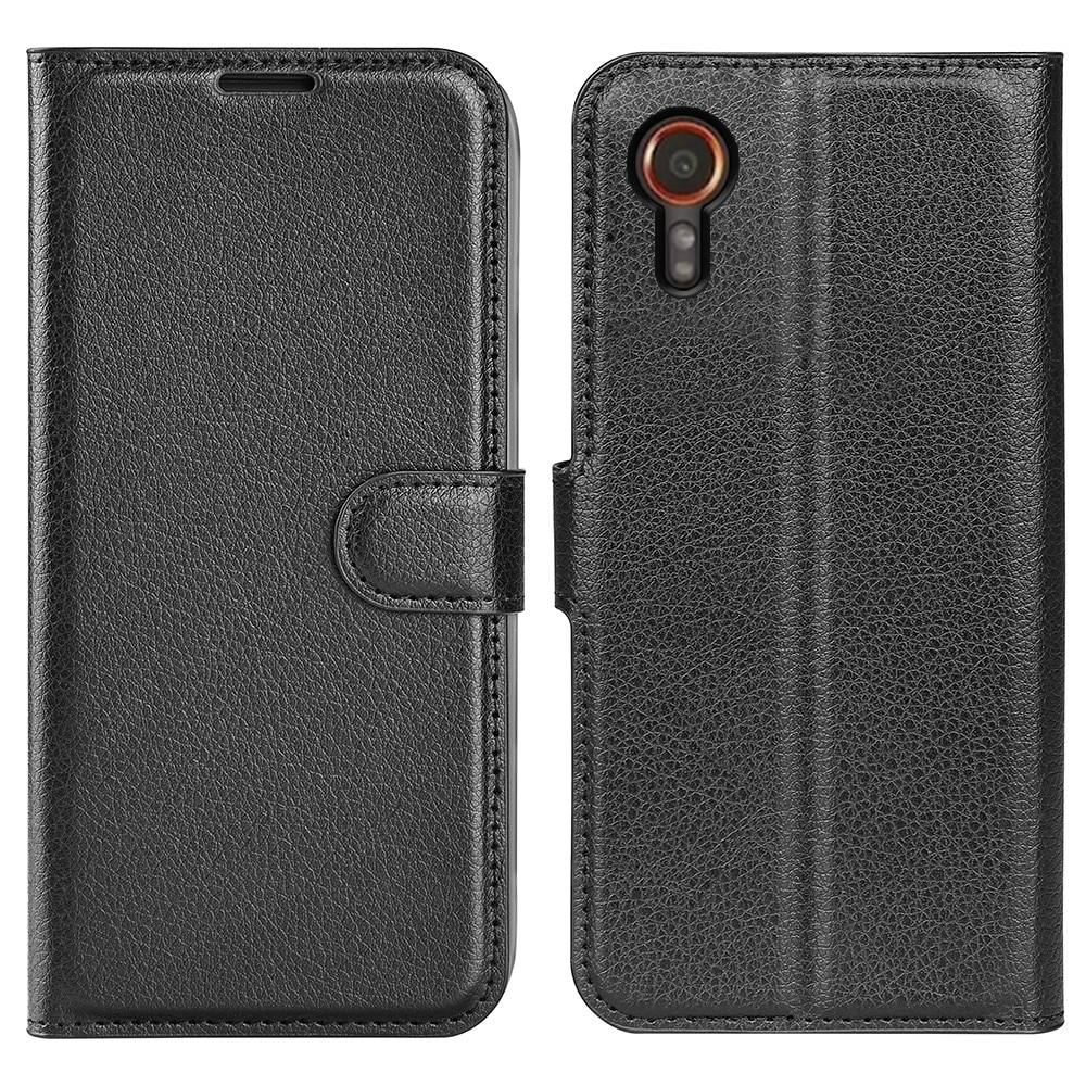 Samsung Galaxy Xcover 7 Wallet Book Cover Black