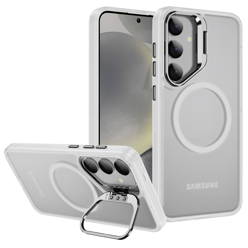 Samsung Galaxy S24 Ultra Hybrid Case Kickstand MagSafe Transparent