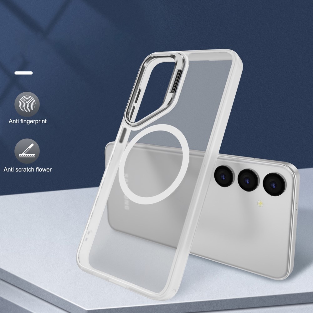Samsung Galaxy S24 Ultra Hybrid Case Kickstand MagSafe Transparent
