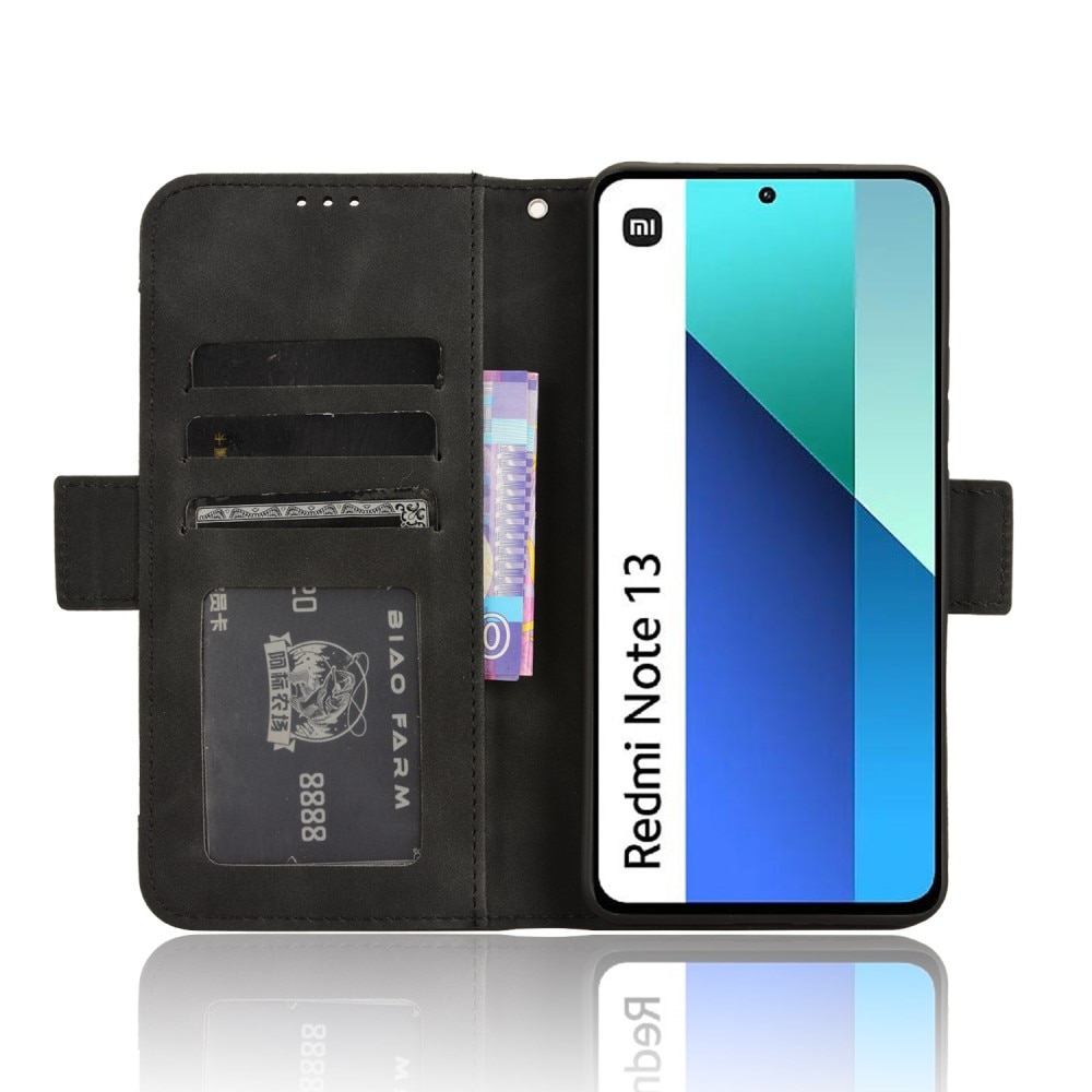 Xiaomi Redmi Note 13 4G Multi Wallet Case Black