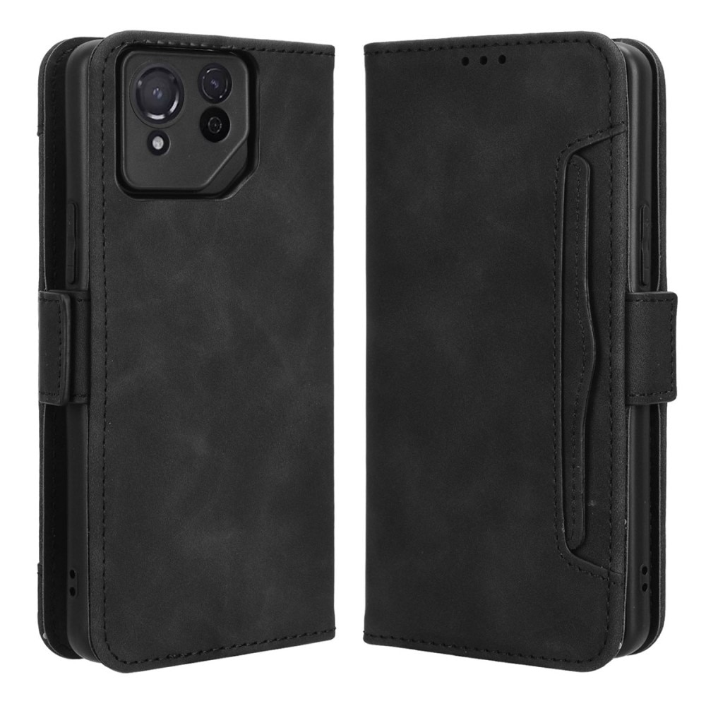 Asus ROG Phone 8 Multi Wallet Case Black