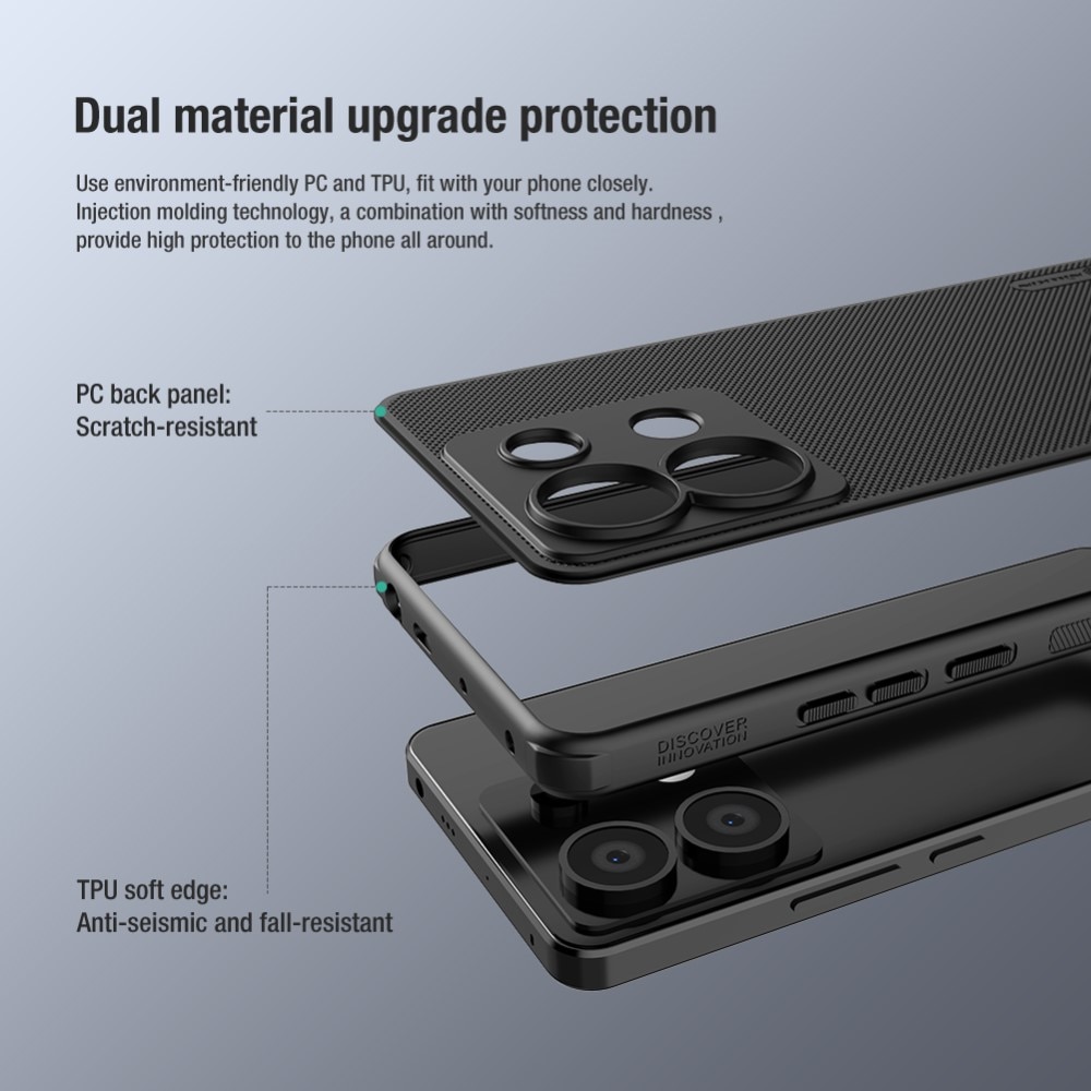 Super Frosted Shield Xiaomi Redmi Note 13 Pro 5G Black
