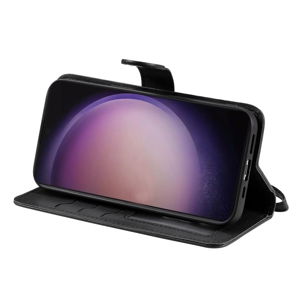 Samsung Galaxy S24 Ultra Magnetic Book Cover Black