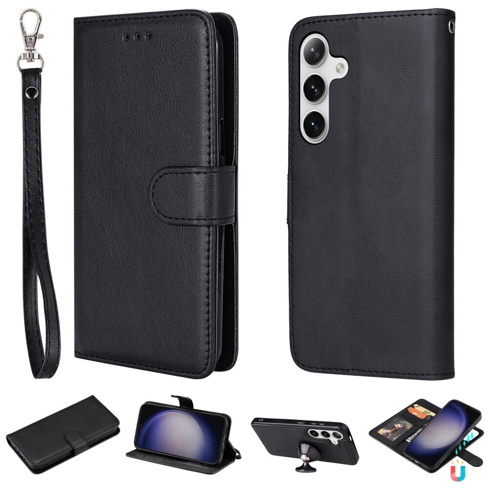 Samsung Galaxy S24 Magnetic Book Cover Black