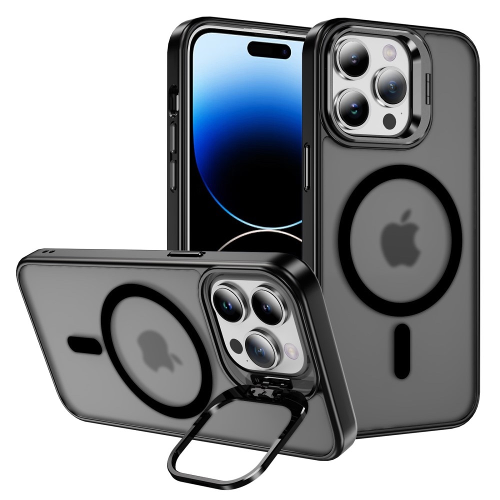 iPhone 14 Pro Hybrid Case Kickstand MagSafe Black