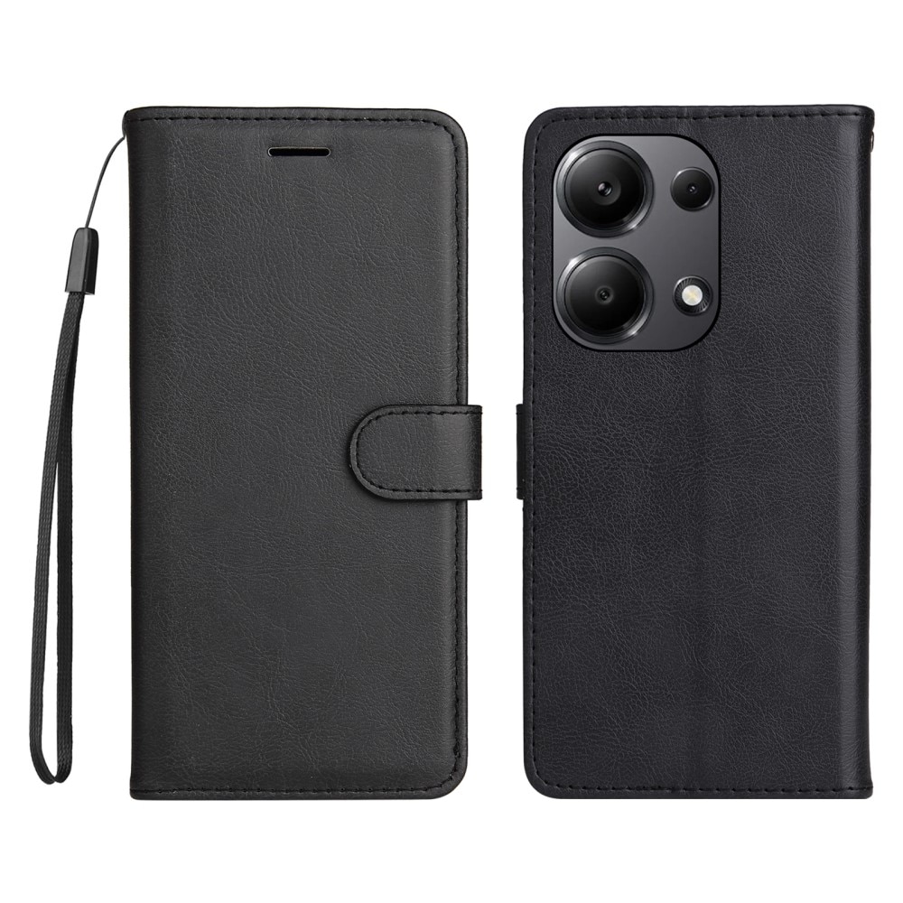 Xiaomi Redmi Note 13 Pro 4G Wallet Case Black