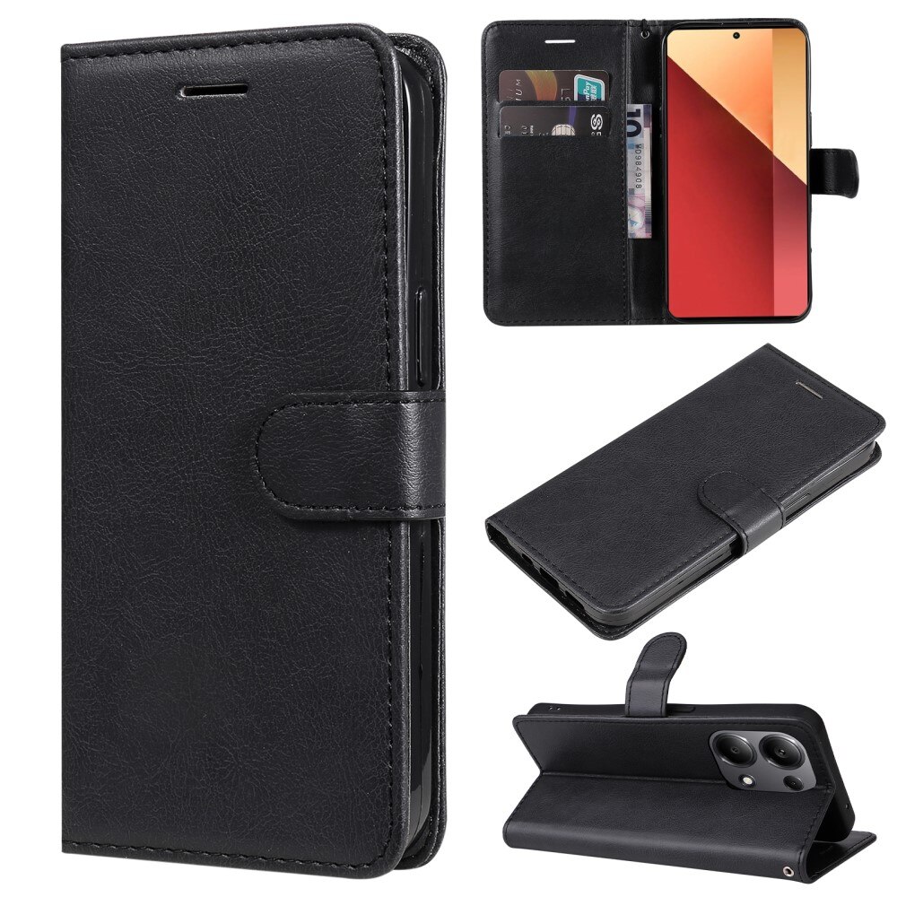 Xiaomi Redmi Note 13 Pro 4G Wallet Case Black