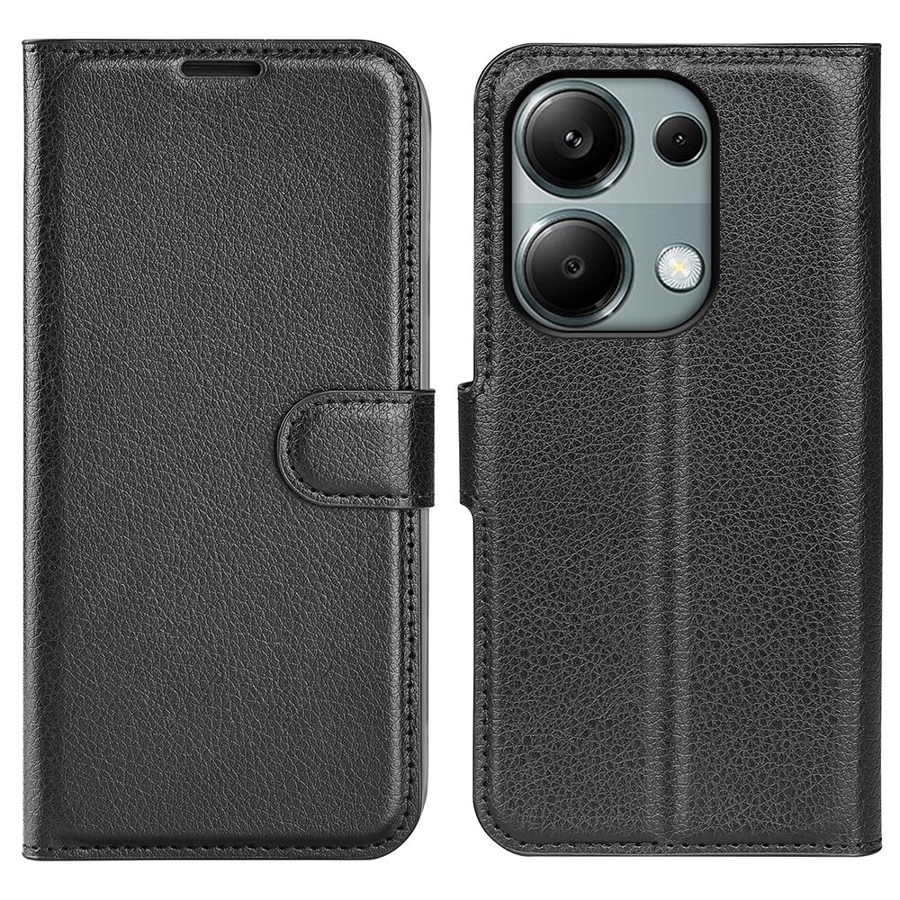 Xiaomi Redmi Note 13 Pro 4G Wallet Book Cover Black