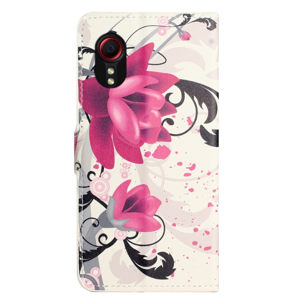 Samsung Galaxy Xcover 7 Wallet Case Flowers